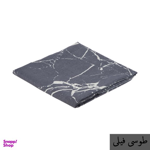 ملحفه ناتوسا مدل کشدار گرانیت یک نفره سایز 90×200 سانتی متر