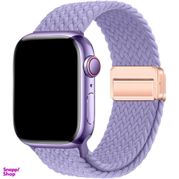 بند ساعت هوشمند مدل Metal Braided Solo Loop مناسب اپل واچ سایز 42/41/40/38new میلی‌ متر