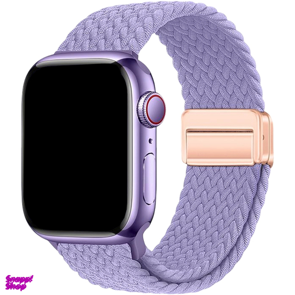 بند ساعت هوشمند مدل Metal Braided Solo Loop مناسب اپل واچ سایز 42/41/40/38new میلی متر