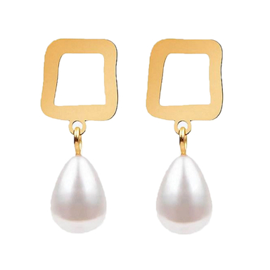 گوشواره طلا 18 عیار زنانه شمیم گلد گالری کد D2924