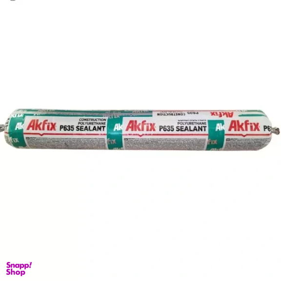 چسب کالباسی پلی اورتان آکفیکس مدل P635 رنگ مشکی