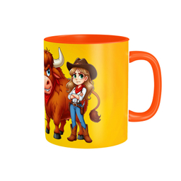 ماگ شادیت طرح دختر اردیبهشت ماهی تولدت مبارک کد 109