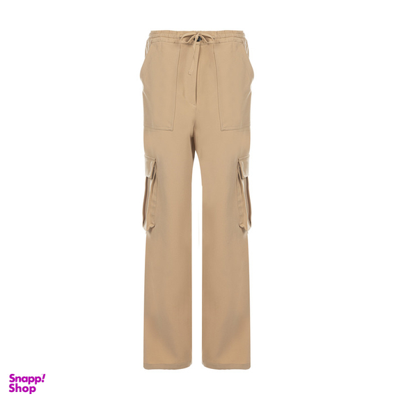 شلوار زنانه سرژه مدل 208407 رنگ کرم