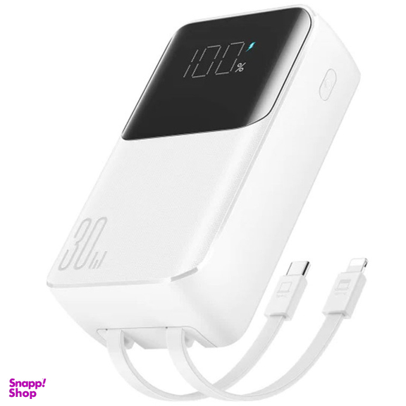 پاوربانک 30 وات جوی روم مدل JR-PBC07 ظرفیت 20000 میلی آمپر ساعت به همراه کابل Type-C و لایتنینگ