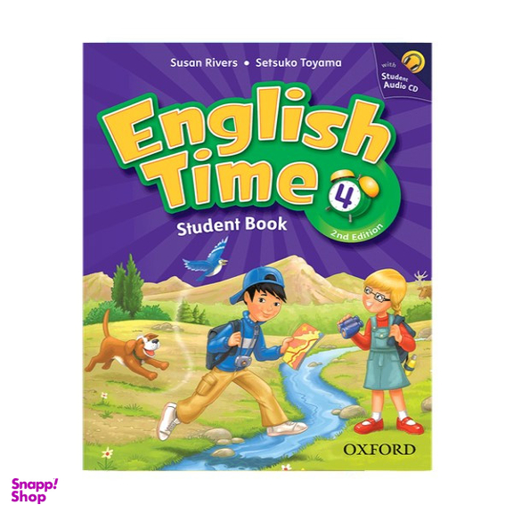 کتاب english time 4 اثر Susan Rivers & Setsuko Toyama انتشارات Oxford