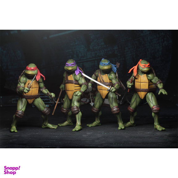 اکشن فیگور نکا مدل لاکپشت های نینجا طرح Turtle Ninja مجموعه 4 عددی
