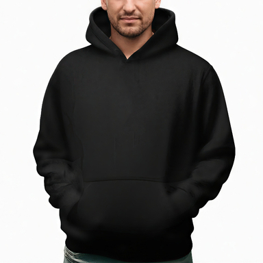 هودی مردانه مدل click رنگ مشکی