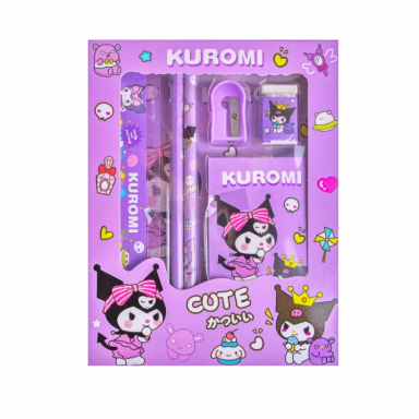 بسته لوازم تحریر کورومی کد k03 مجموعه 7 عددی