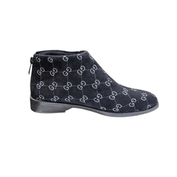 نیم بوت زنانه طرح گوچی پشت زیپ کد 9093