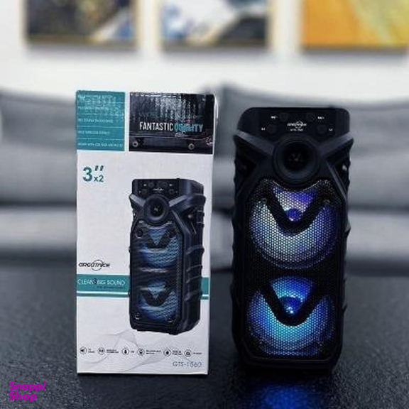 اسپیکر بلوتوثی قابل حمل مدل GTS-1560