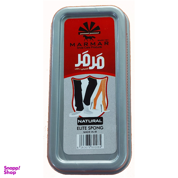 واکس ابر براق کننده کفش مرمر مدل مگا بی رنگ بسته 12 عددی