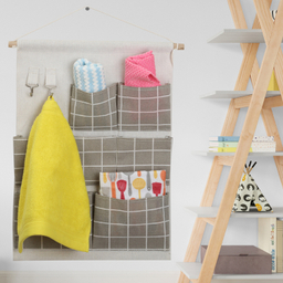 ارگانایزر لباس هوم اند لایف مدل پرنیا 7G طرح شطرنجی