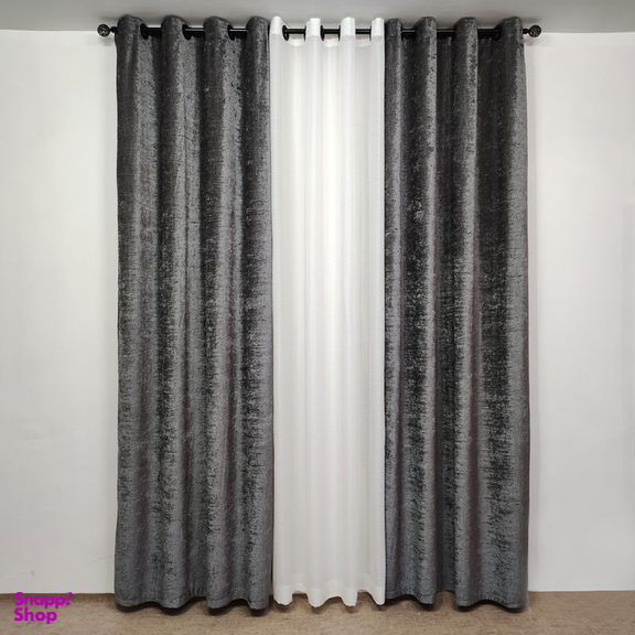 پرده فوروارد مدل FCLT90013 CHANEL VELVET STYLE مخمل سایز 280 × 150 سانتی متر