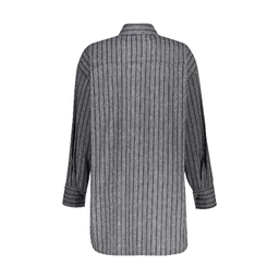 مانتو زنانه لوینت مدل سولینا کد 0117 رنگ مشکی طوسی