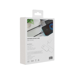 کابل تبدیل Type-C به Type-C لولو مدل LVLOCCBK طول 1 متر