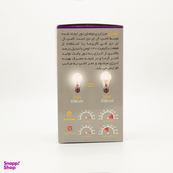 لامپ 3 وات شی کاریزما مدل ستایش پایه E27/E14