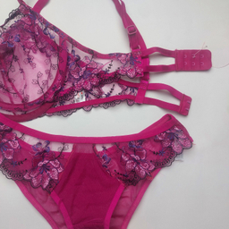 ست سوتین و شورت زنانه نوشه پوش کد 88932 رنگ بنفش