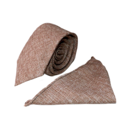 ست کراوات و دستمال جیب مردانه آیکت مدل محو