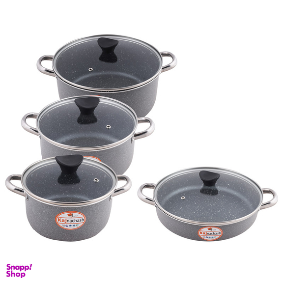 سرویس پخت و پز 8 پارچه کاج نچسب مدل روژان