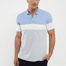 پولوشرت آستین کوتاه مردانه ال سی وایکیکی مدل آنتی باکتریال فیت اسلیم