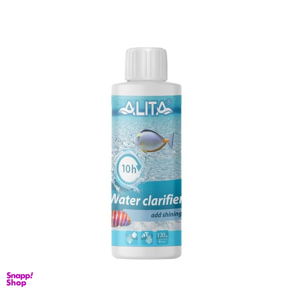 محلول شفاف کننده آب آلیتا مدل واتر کلاریفایر حجم 120 میلی لیتر