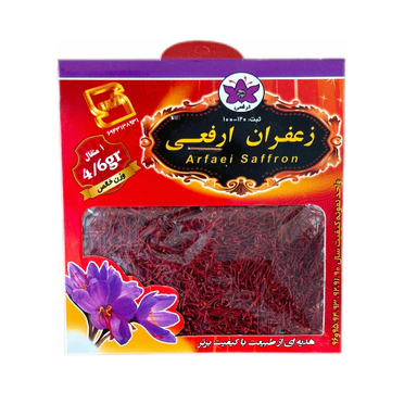 زعفران محصولات ارفعی وزن 1 مثقال