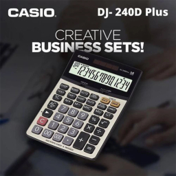 ماشین حساب رومیزی کاسیو مدل DJ-240D