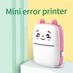 پرینتر لیبل زن ناب سل مدل پرتابل شارژی کد PI-NAAB002 به همراه سه عدد رول کاغذی