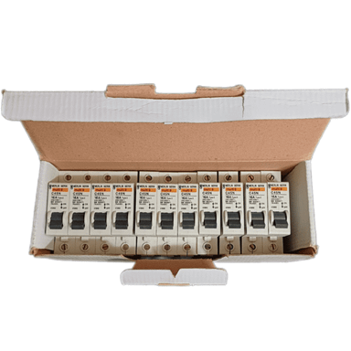 فیوز مینیاتوری تک فاز 16 آمپر اشنایدر مدل مرلین گرین کد C45N Multi9 بسته 12 عددی