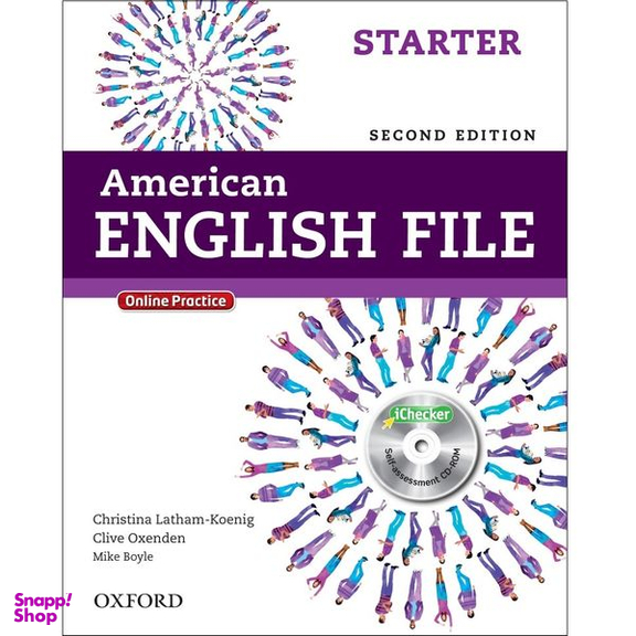 کتاب American English File Starter Second Edition اثر جمعی از نویسندگان انتشارات سپاهان