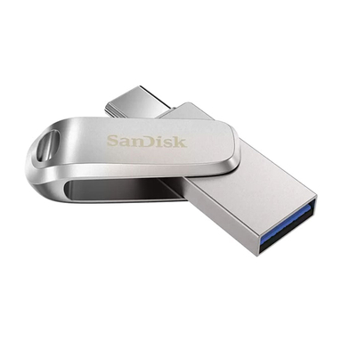 فلش مموری سن دیسک مدل Ultra Dual Drive Luxe ظرفیت 128GB