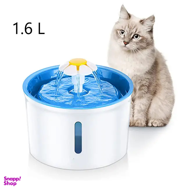 آبخوری اتوماتیک سگ و گربه مدل گل فیلتر دار