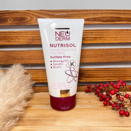 ماسک مو کراتینه فاقد سولفات نئودرم مدل Nutrisol حجم 150 میلی لیتر