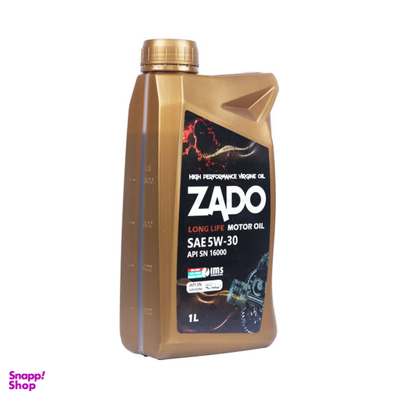 روغن موتور خودرو زادو مدل SAE 5W30-SN-16000 حجم 1 لیتر