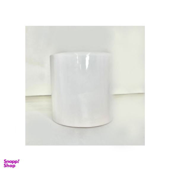 گلدان سرامیکی استوانه ای ابعاد 13×12 سانتی متر