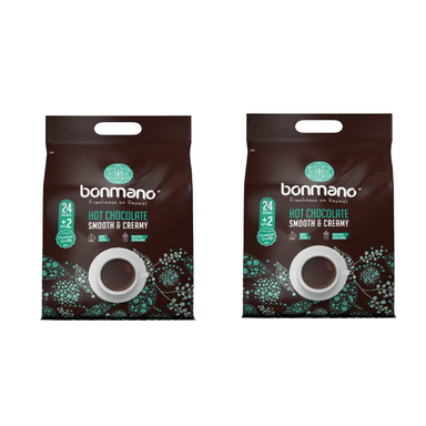 هات چاکلت بن مانو وزن 20 گرم بسته 26 عددی مجموعه ۲ عددی