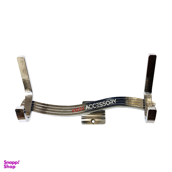 آویز لباس کیان مدل تک پایه دو شاخ کد ql12