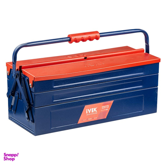 جعبه ابزار فلزی 50 سانتی متر سه‌ طبقه ایوک کد K-8255