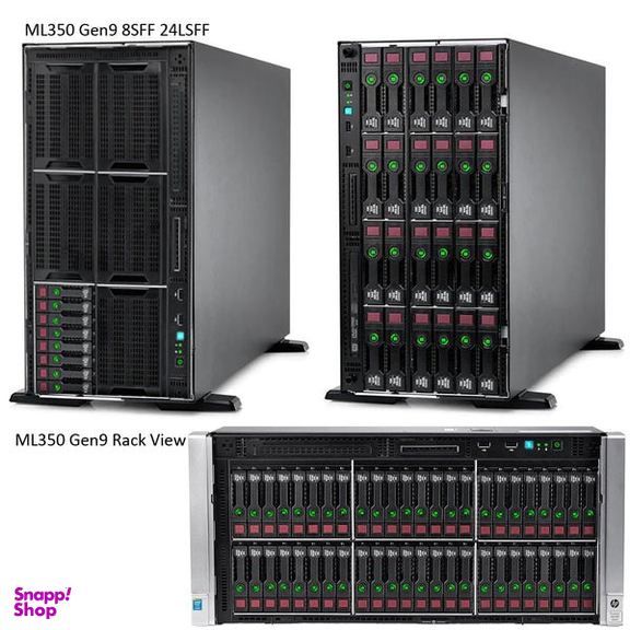 سرور تاور اچ پی مدل ML350 G9 8SFF