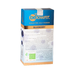 پودر ژله کم کالری حاوی استویا بلوبری بیلو فیت وزن 25 گرم