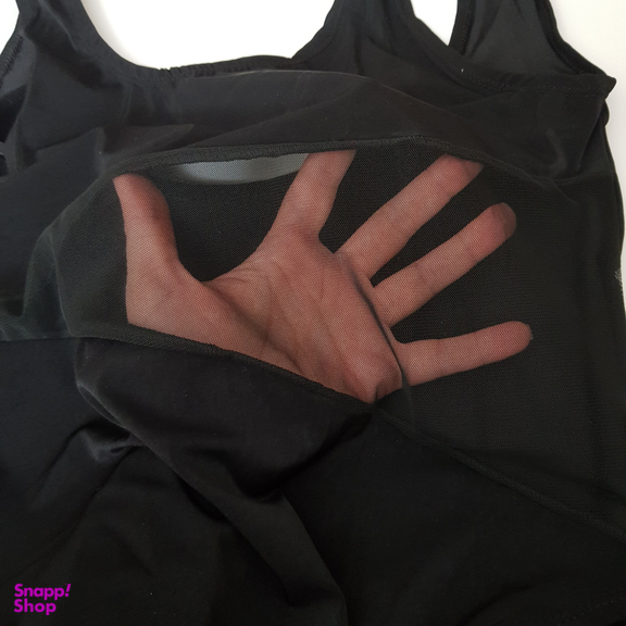 مایو زنانه مدل ساده رنگ مشکی