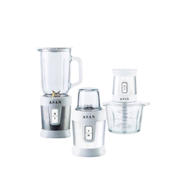 غذاساز سه کاره آسان 6 تیغه مدل 3500WL