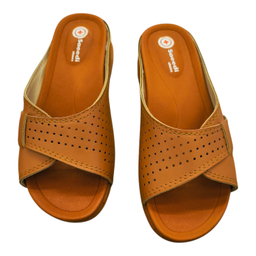 دمپایی طبی زنانه سعیدی کد 206 ویانزا رنگ عسلی