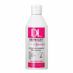 شامپو مو درمالیفت مدل مدل Vita Grow مناسب موهای چرب حجم 200 میلی لیتر