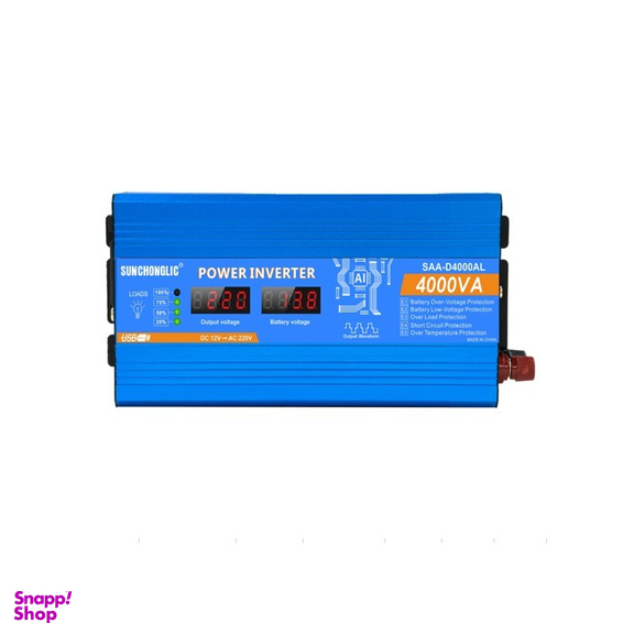 اینورتر 12 به 220 ولت 4000 وات مدل Inverter SAA-D4000AL