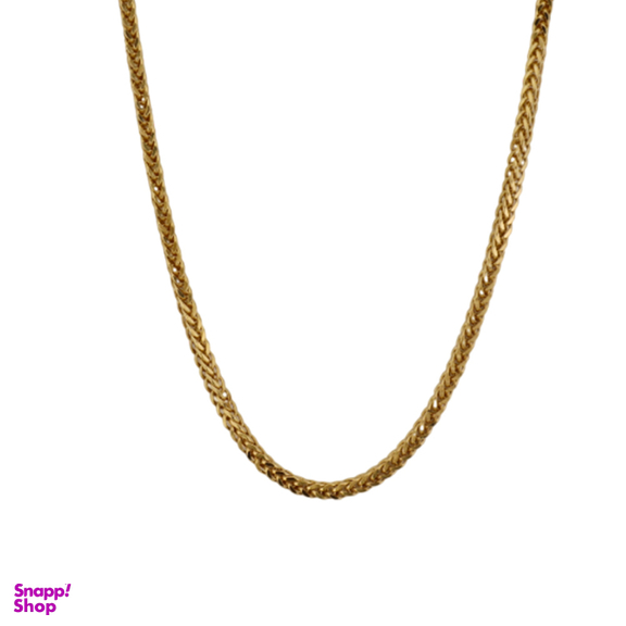 زنجیر طلا 18 عیار زنانه مدل طنابی کد 18682