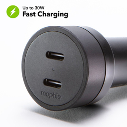 شارژر فندکی موفی مدل 60W dual USB-C