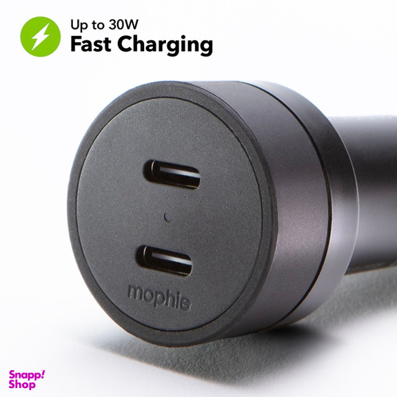 شارژر فندکی موفی مدل 60W dual USB-C