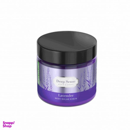 اسکراب بدن دیپ سنس مدل لوندر حجم 400 میلی‌ لیتر مجموعه 2 عددی