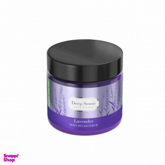 اسکراب بدن دیپ سنس مدل لوندر حجم 400 میلی‌ لیتر مجموعه 2 عددی